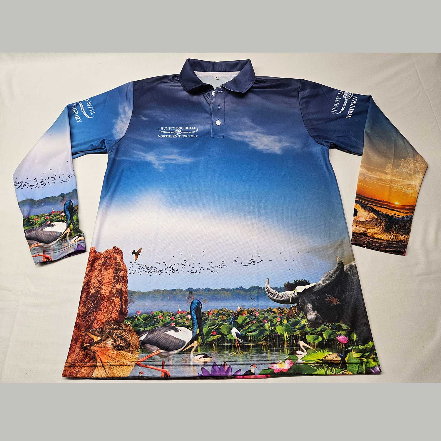 Country Australia Short Sleeve Shirt – Fishing Shirt by LJMDesign